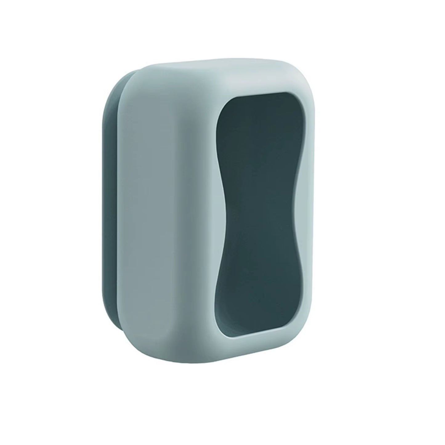 Punch-Free Silicone Tissue Box with Suction Cup Stable Large Paper Towels Box for Home Car