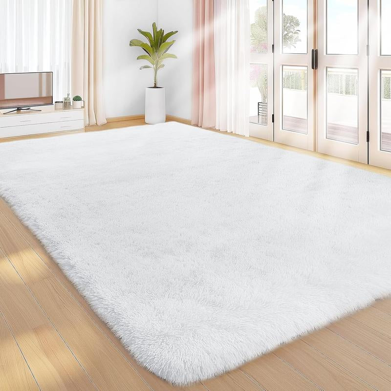 Faux Fur Shag Rug Available Carpet for Living Room and Bedroom, Fluffy Area Rug