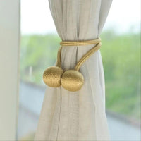 1 Piece Simple Magnetic Curtain Tieback, Window Curtain Holder for Home Decoration