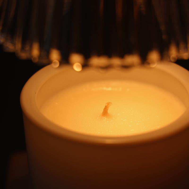 Priville Home Candle Warmer Lamp with Adjustable Brightness & Timer | Aromatherapy Wax Melter for Scented Candles