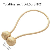 1 Piece Simple Magnetic Curtain Tieback, Window Curtain Holder for Home Decoration
