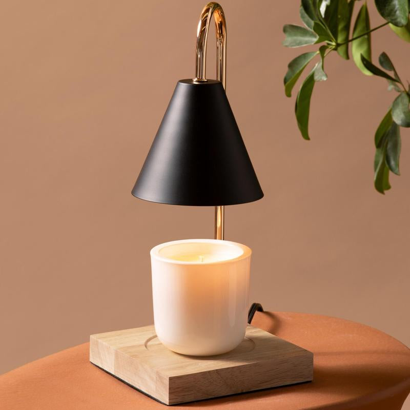 Priville Home Candle Warmer Lamp with Adjustable Brightness & Timer | Aromatherapy Wax Melter for Scented Candles
