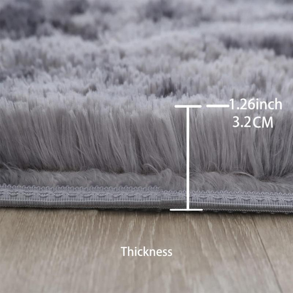 Faux Fur Shag Rug Available Carpet for Living Room and Bedroom, Fluffy Area Rug
