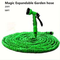 Expandable Garden Hose, High-Pressure Nozzle Hose, Multipurpose Universal Head Hose, Lightweight Portable Hose for Patio, Lawn, Car Washing, Pet Bathing