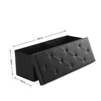 Sweet Furniture S - Folding Storage Ottoman Bench, Foot Rest Stool with Padded Seat, Large Toy Box Storage Chest with Seatin, Holds up to 660 Lb-Grey