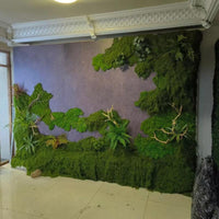 Transform Your Space with Our Lifelike 39.37In Artificial Moss Mat – Perfect for Indoor Wall and Table Decor, Sustainable Nylon Material for Christmas and Beyond!