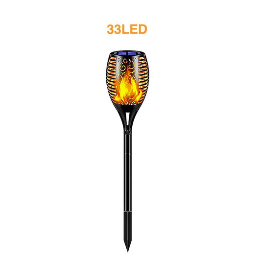 Solar Lights Outdoor, 12PCS Solar Torch Light with Flickering Flame for Garden Decor, Solar Garden Lights, Waterproof Solar Powered Outdoor Lights, Flame Torches for outside Patio Pathway Yard Decorations