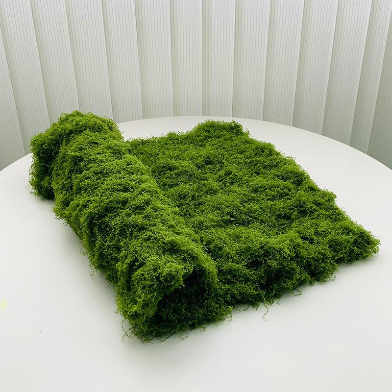 Transform Your Space with Our Lifelike 39.37In Artificial Moss Mat – Perfect for Indoor Wall and Table Decor, Sustainable Nylon Material for Christmas and Beyond!