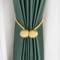 1 Piece Simple Magnetic Curtain Tieback, Window Curtain Holder for Home Decoration