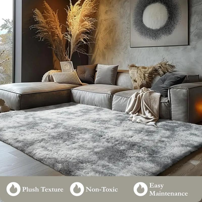 Faux Fur Shag Rug Available Carpet for Living Room and Bedroom, Fluffy Area Rug