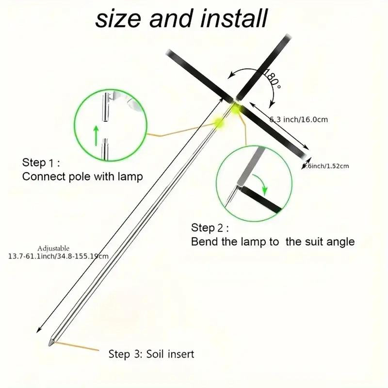 Adjustable LED Grow Light, USB Powered Plant Light with Auto On/Off Timer, Height Adjustable LED Grow Light for Indoor Plants, Garden Supplies