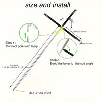 Adjustable LED Grow Light, USB Powered Plant Light with Auto On/Off Timer, Height Adjustable LED Grow Light for Indoor Plants, Garden Supplies