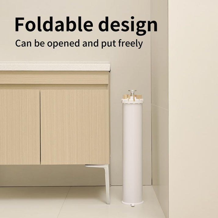 Revolutionary Portable & Foldable Four-Legged Clothes Drying Rack - Space-Saving Solution for Effortless Laundry Care
