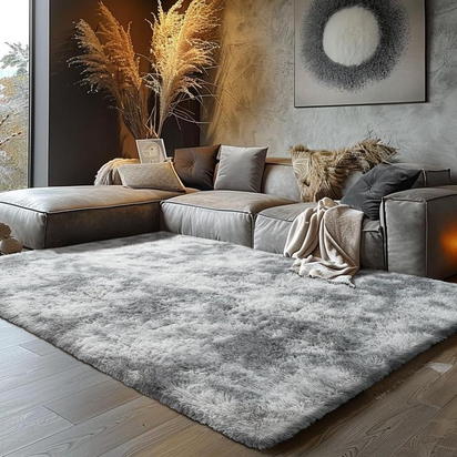 Faux Fur Shag Rug Available Carpet for Living Room and Bedroom, Fluffy Area Rug