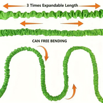 Expandable Garden Hose, High-Pressure Nozzle Hose, Multipurpose Universal Head Hose, Lightweight Portable Hose for Patio, Lawn, Car Washing, Pet Bathing