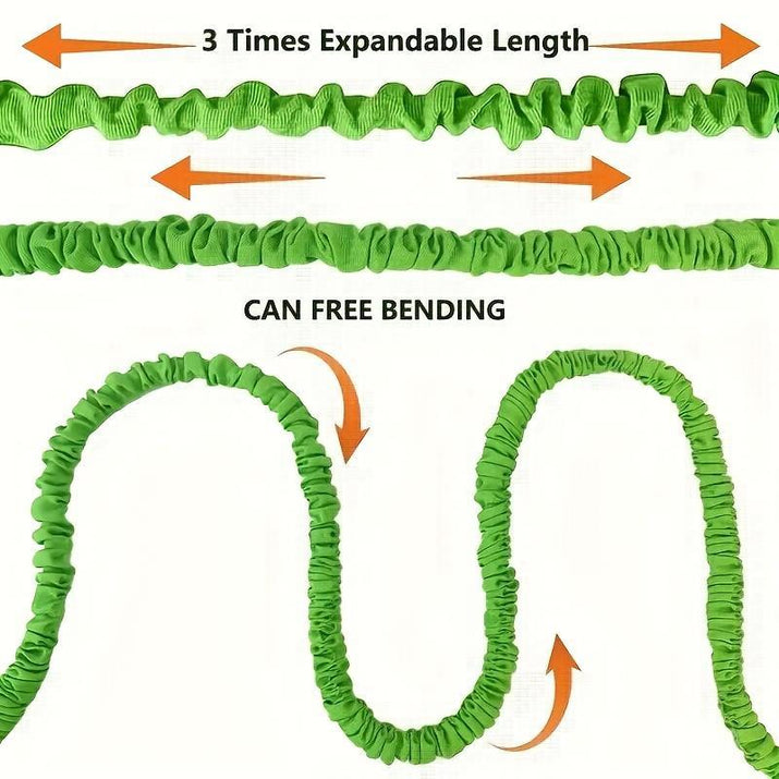Expandable Garden Hose, High-Pressure Nozzle Hose, Multipurpose Universal Head Hose, Lightweight Portable Hose for Patio, Lawn, Car Washing, Pet Bathing